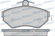 Комплект тормозных колодок ACDelco AC634281D