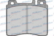 Комплект тормозных колодок ACDelco AC634981D