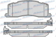Комплект тормозных колодок ACDelco AC645081D