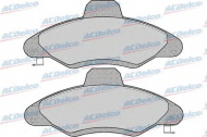 Комплект тормозных колодок ACDelco AC666981D