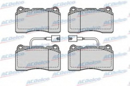 Комплект тормозных колодок ACDelco AC672981D