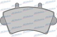 Комплект тормозных колодок ACDelco AC683681D