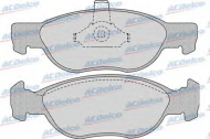Комплект тормозных колодок ACDelco AC688281D