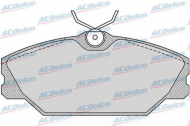 Комплект тормозных колодок ACDelco AC688981D