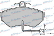 Комплект тормозных колодок ACDelco AC689281D