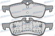 Комплект тормозных колодок ACDelco AC800781D