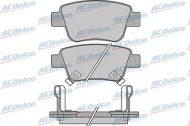 Комплект тормозных колодок ACDelco AC800881D