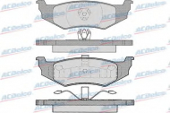 Комплект тормозных колодок ACDelco AC814281D