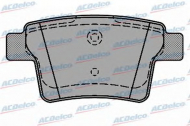Комплект тормозных колодок ACDelco AC815781D