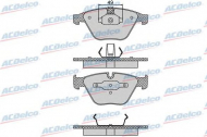 Комплект тормозных колодок ACDelco AC860581D
