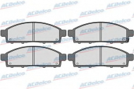 Комплект тормозных колодок ACDelco AC872881D