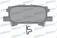 Комплект тормозных колодок ACDelco AC892781D