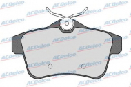 Комплект тормозных колодок ACDelco AC896581D