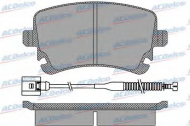Комплект тормозных колодок ACDelco AC927981D