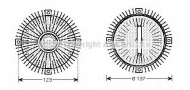 Сцепление AVA QUALITY COOLING FDC445