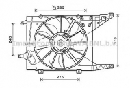 Вентилятор AVA QUALITY COOLING RT7549