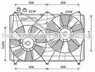 Вентилятор AVA QUALITY COOLING SZ7512