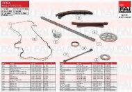 Комплект цепи привода распредвала FAI AutoParts TCK6