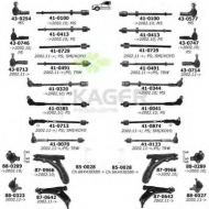 Подвеска колеса KAGER 80-0676