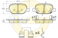 Комплект тормозных колодок GIRLING 6119501
