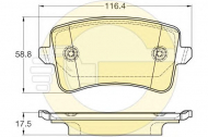 Комплект тормозных колодок GIRLING 6120001