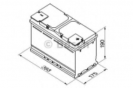 Аккумулятор BOSCH 0 092 S50 150