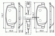 Комплект тормозных колодок BOSCH 0 986 494 466