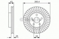 Тормозной диск BOSCH 0 986 479 869