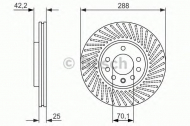 Тормозной диск BOSCH 0 986 479 884