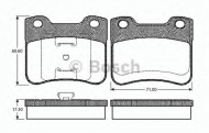 Комплект тормозных колодок BOSCH 0 986 TB2 129