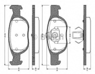 Комплект тормозных колодок BOSCH 0 986 TB2 284