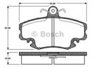 Комплект тормозных колодок BOSCH 0 986 TB2 953