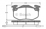 Комплект тормозных колодок BOSCH 0 986 TB2 077