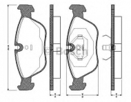 Комплект тормозных колодок BOSCH 0 986 TB2 248