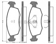 Комплект тормозных колодок BOSCH 0 986 TB2 902