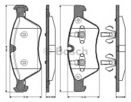 Комплект тормозных колодок BOSCH 0 986 TB2 928