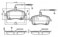 Комплект тормозных колодок BOSCH 0 986 TB3 076