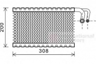 Испаритель VAN WEZEL 0600V399