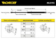 Газовая пружина MONROE ML5193