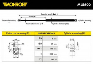Газовая пружина MONROE ML5600