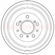 Тормозный барабан BENDIX 329008B