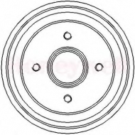 Тормозный барабан BENDIX 329106B