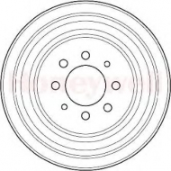 Тормозный барабан BENDIX 329108B