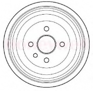 Тормозный барабан BENDIX 329202B