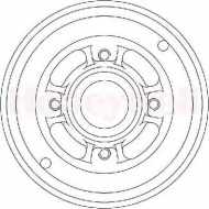 Тормозный барабан BENDIX 329224B
