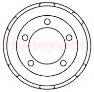 Тормозный барабан BENDIX 329258B
