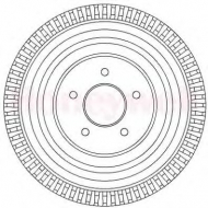 Тормозный барабан BENDIX 329278B
