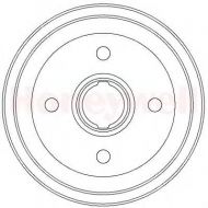 Тормозный барабан BENDIX 329320B