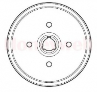 Тормозный барабан BENDIX 329705B