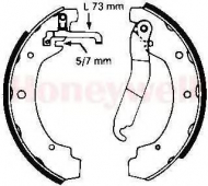 Комлект тормозных накладок BENDIX 361273B